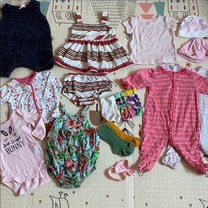 New baby girls essentials